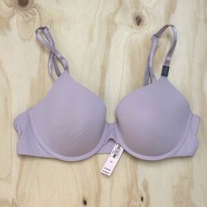 Victoria's Secret Lavender Purple T-Shirt Bra Lightly Lined Underwire 34C NWT